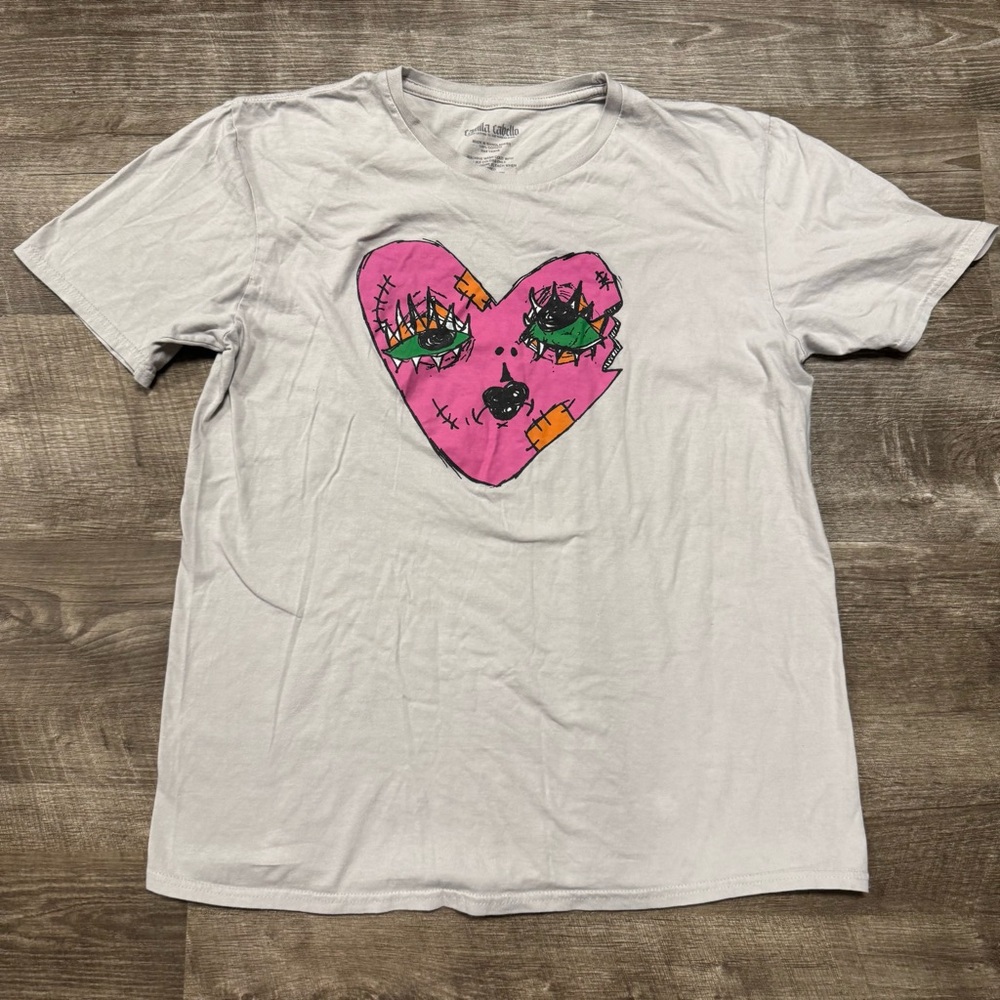 Camila Cabello Familia Heart Tee Size Large